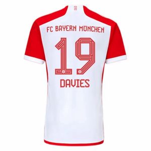 Camiseta FC Bayern Munich Alphonso Davies 19 Primera Equipación 2023-2024