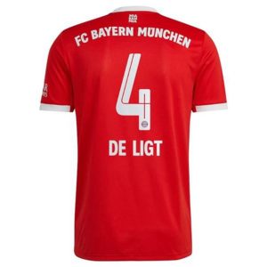 Camiseta FC Bayern Munich De Ligt 4 Primera Equipación 2022-23