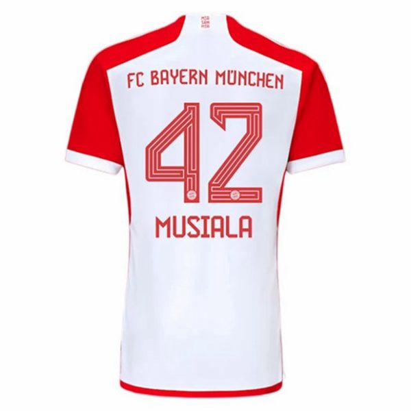Camiseta FC Bayern Munich Jamal Musiala 42 Primera Equipación 2023-2024