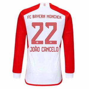 Camiseta FC Bayern Munich Joao Cancelo 22 Primera Equipación 2023-2024 - Manga Larga