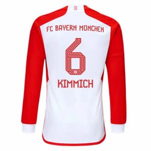 Camiseta FC Bayern Munich Joshua Kimmich 6 Primera Equipación 2023-2024 - Manga Larga