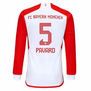 Camiseta FC Bayern Munich Pavard 5 Primera Equipación 2023-2024 - Manga Larga