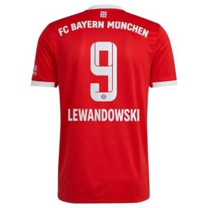 Camiseta FC Bayern Munich Robert Lewandowski 9 Primera Equipación 2022-23