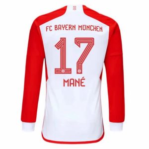 Camiseta FC Bayern Munich Sadio Mané 17 Primera Equipación 2023-2024 - Manga Larga