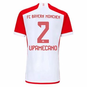 Camiseta FC Bayern Munich Upamecano 2 Primera Equipación 2023-2024