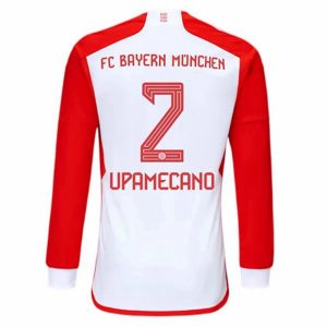 Camiseta FC Bayern Munich Upamecano 2 Primera Equipación 2023-2024 - Manga Larga