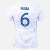 Camiseta Francia Paul Pogba 6 Segunda Equipación 2022