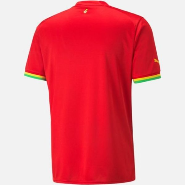 Camiseta Ghana Segunda Equipación 2022