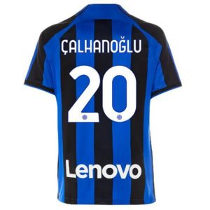Camiseta Inter Milan 2022-23 Çalhanoğlu 20 Primera Equipación