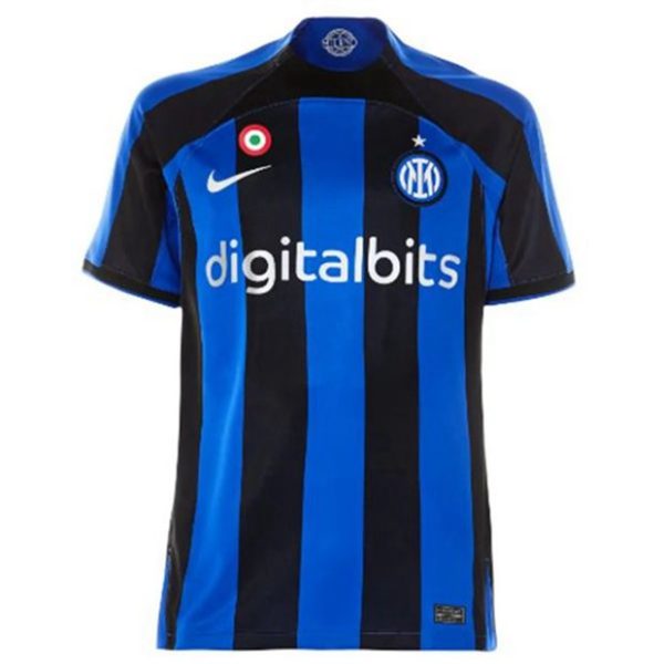 Camiseta Inter Milan 2022-23 Edin Džeko 9 Primera Equipación