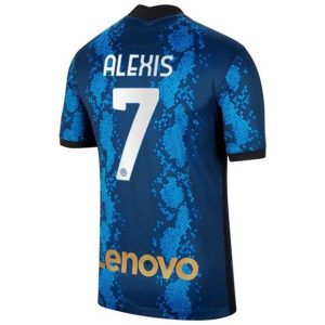 Camiseta Inter Milan Alexis Sánchez 7 Primera Equipación 2021 2022