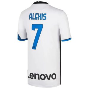 Camiseta Inter Milan Alexis Sánchez 7 Segunda Equipación 2021 2022