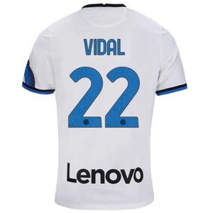 Camiseta Inter Milan Arturo Vidal 22 Segunda Equipación 2021 2022