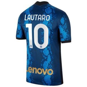 Camiseta Inter Milan Lautaro Martínez 10 Primera Equipación 2021 2022