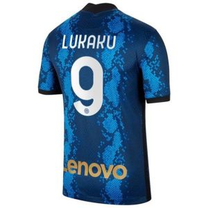 Camiseta Inter Milan Romelu Lukaku 9 Primera Equipación 2021 2022