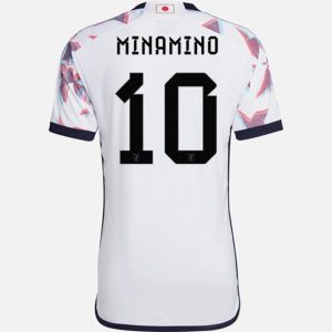 Camiseta Japón Minamino 10 Segunda Equipación 2022