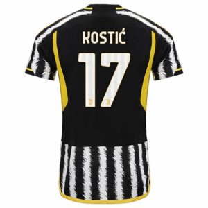Camiseta Juventus Kostic 17 Primera Equipación 2023-2024