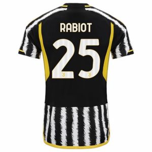 Camiseta Juventus Rabiot 25 Primera Equipación 2023-2024