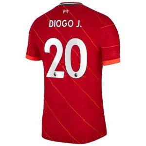 Camiseta Liverpool Diogo J. 20 Primera Equipación 2021 2022