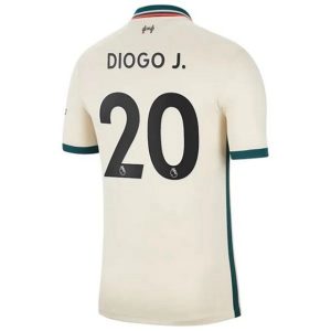 Camiseta Liverpool Diogo J. 20 Segunda Equipación 2021 2022