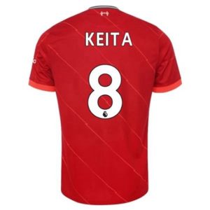 Camiseta Liverpool Keita 8 Primera Equipación 2021 2022