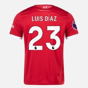 Camiseta Liverpool Luis Diaz 23 Primera Equipación 2023-24
