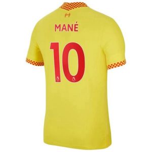 Camiseta Liverpool Sadio Mané 10 Tercera Equipación 2021 2022