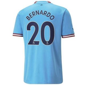 Camiseta Manchester City Bernardo Silva 20 Primera Equipación 2022-23