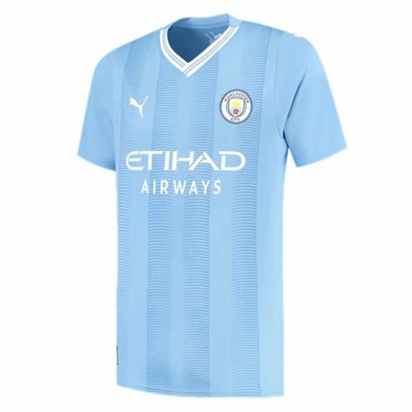 Camiseta Manchester City Erling Haaland 9 Primera Equipación 2023-2024