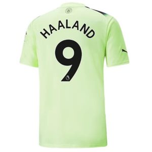 Camiseta Manchester City Erling Haaland 9 Tercera Equipación 2022-23