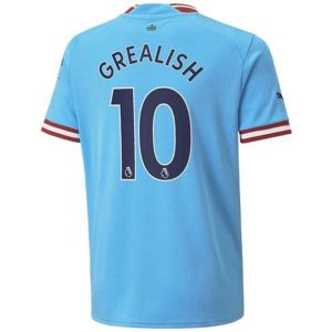Camiseta Manchester City Jack Grealish 10 Primera Equipación 2022-23