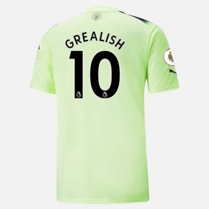 Camiseta Manchester City Jack Grealish 10 Tercera Equipación 2022 2023
