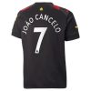 Camiseta Manchester City Joao Cancelo 7 Segunda Equipación 2022-23