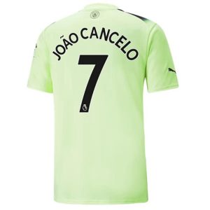 Camiseta Manchester City Joao Cancelo 7 Tercera Equipación 2022-23