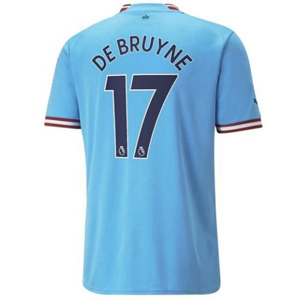 Camiseta Manchester City Kevin De Bruyne 17 Primera Equipación 2022-23