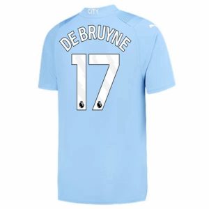 Camiseta Manchester City Kevin De Bruyne 17 Primera Equipación 2023-2024