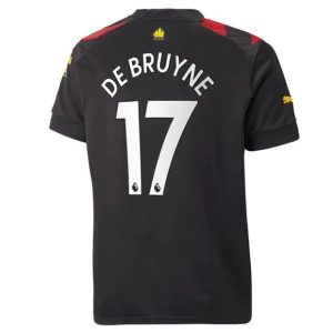 Camiseta Manchester City Kevin De Bruyne 17 Segunda Equipación 2022-23