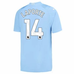 Camiseta Manchester City Laporte 14 Primera Equipación 2023-2024