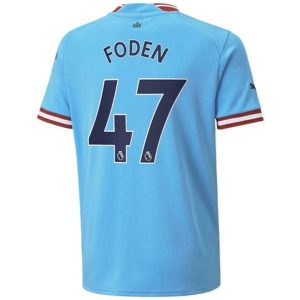Camiseta Manchester City Phil Foden 47 Primera Equipación 2022-23