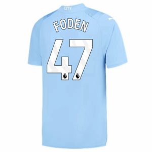 Camiseta Manchester City Phil Foden 47 Primera Equipación 2023-2024
