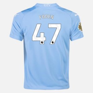Camiseta Manchester City Phil Foden 47 Primera Equipación 2023-24