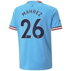 Camiseta Manchester City Riyad Mahrez 26 Primera Equipación 2022-23