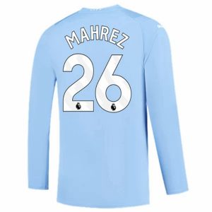 Camiseta Manchester City Riyad Mahrez 26 Primera Equipación 2023-2024 - Manga Larga
