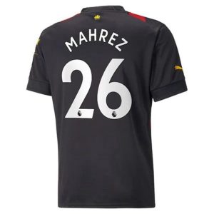Camiseta Manchester City Riyad Mahrez 26 Segunda Equipación 2022-23