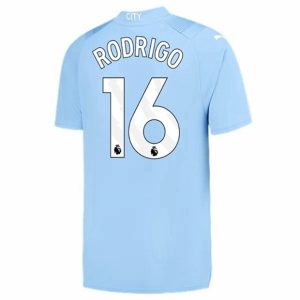 Camiseta Manchester City Rodrigo 16 Primera Equipación 2023-2024