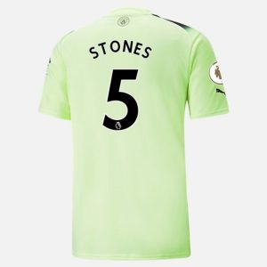 Camiseta Manchester City Stones 5 Tercera Equipación 2022 2023