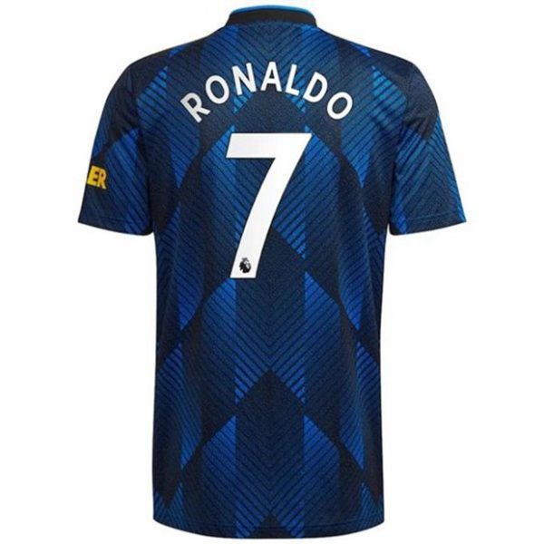 Camiseta Manchester United Cristiano Ronaldo 7 Tercera Equipación 2021 2022