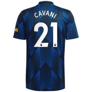 Camiseta Manchester United Edinson Cavani 21 Tercera Equipación 2021 2022