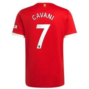 Camiseta Manchester United Edinson Cavani 7 Primera Equipación 2021 2022