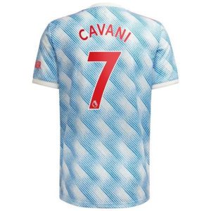 Camiseta Manchester United Edinson Cavani 7 Segunda Equipación 2021 2022